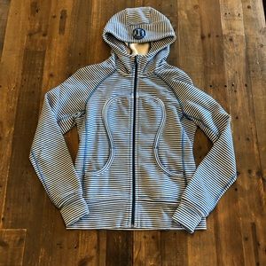 Preppy striped scuba hoodie by Lululemon